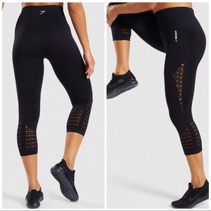 Gymshark Energy Seamless Cropped Leggings NWT